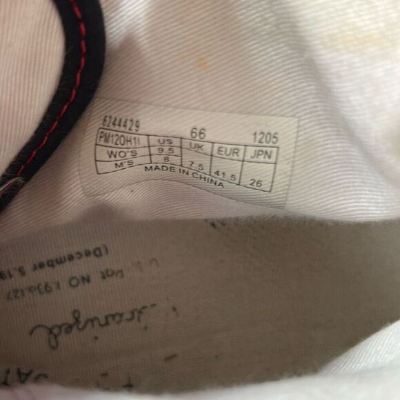 pf flyers red back 6244429 men size 8 - Picture 4 of 5